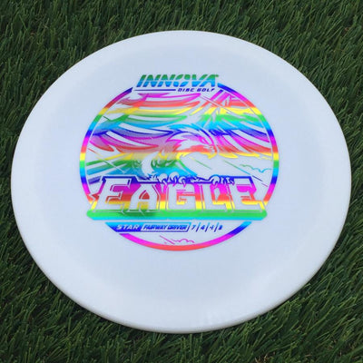 Innova Star Eagle with Burst Logo Stock Stamp- 171.48 White