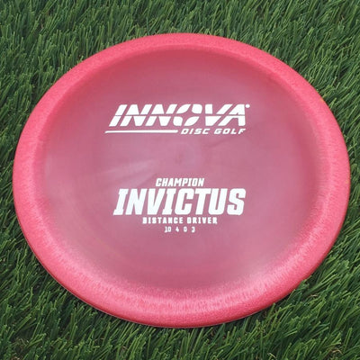 Innova Champion Invictus with Burst Logo Stock Stamp- 165 Red