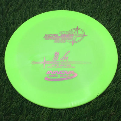 Innova Star Xcaliber with Nate Sexton 2017 USDGC Champion - Sexcaliber Stamp- 170 Green
