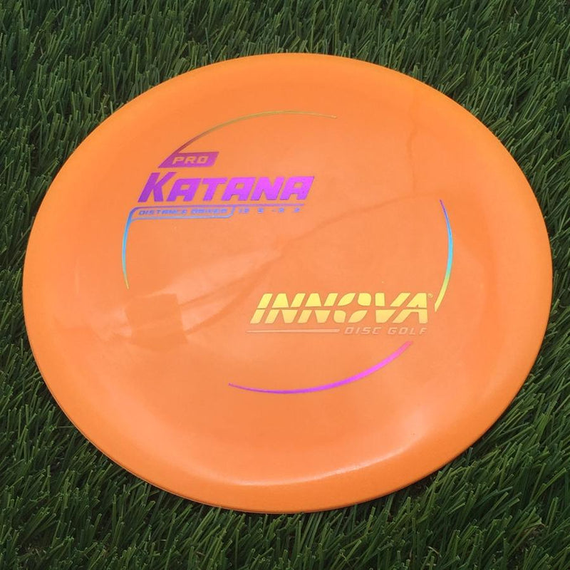 Innova Pro Katana with Burst Logo Stock Stamp- 160 Orange