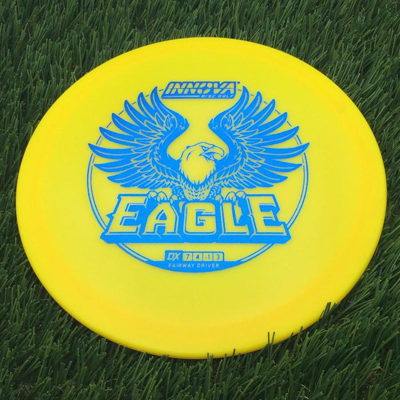 Innova DX Eagle with Burst Logo Stock Stamp- 134 Yellow