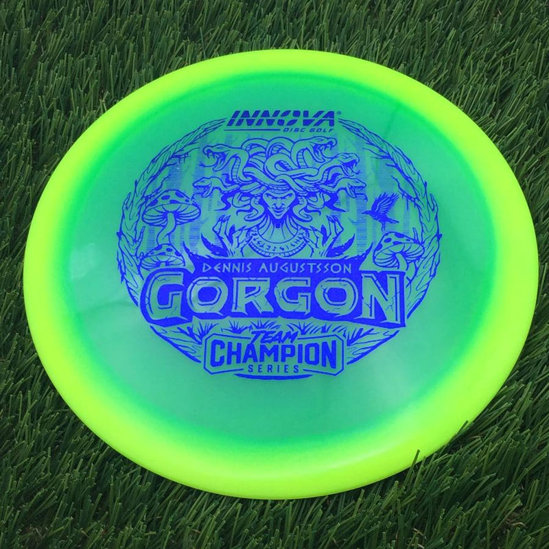 Innova Proto Glow Halo Champion Gorgon with Dennis Augustsson Team Champion Series 2025 Stamp- 175 Yellow
