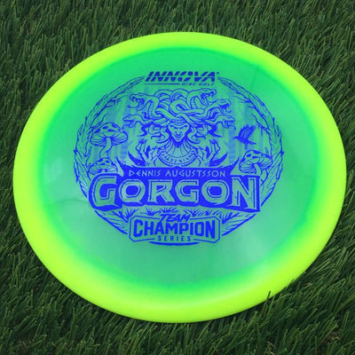 Innova Proto Glow Halo Champion Gorgon with Dennis Augustsson Team Champion Series 2025 Stamp- 175 Yellow