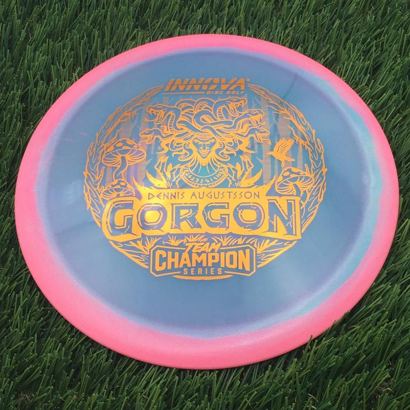 Innova Proto Glow Halo Champion Gorgon with Dennis Augustsson Team Champion Series 2025 Stamp- 175 Pink