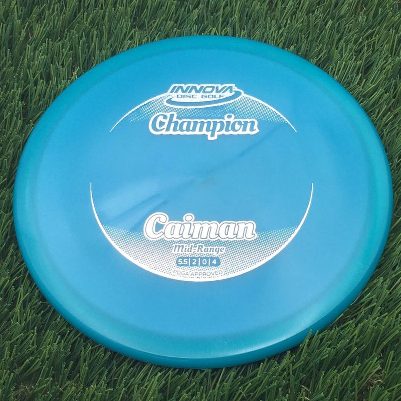 Innova Champion Caiman with Circle Fade Stock Stamp- 161 Blue