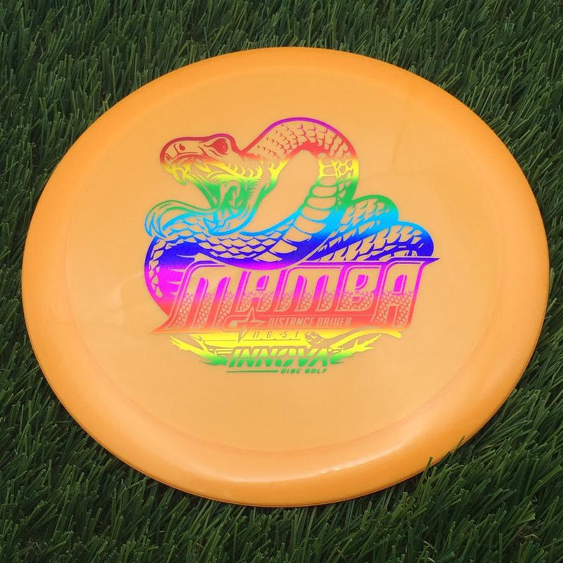 Innova Gstar Mamba with Burst Logo Stock Stamp- 170 Orange