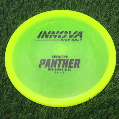 Innova Champion Panther with Burst Logo Stock Stamp- 166 Yellow