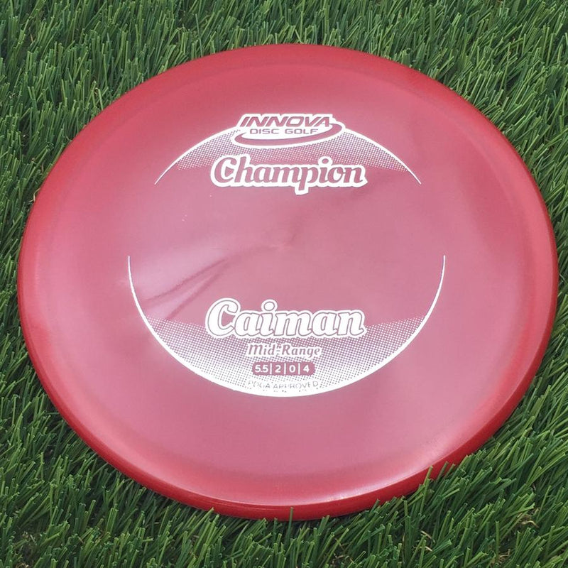 Innova Champion Caiman with Circle Fade Stock Stamp- 163 Red