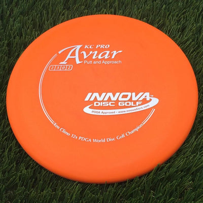 Innova Pro KC Aviar with Ken Climo 12x PDGA World Disc Golf Champion Stamp- 163 Orange