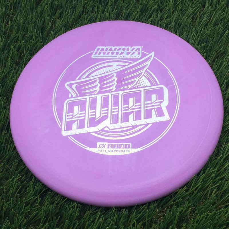 Innova DX Aviar Putter with Burst Logo Stock Stamp- 155.29 Purple