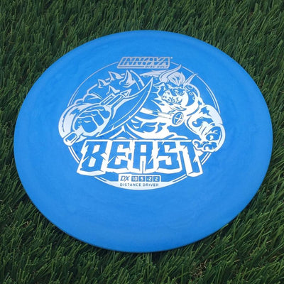 Innova DX Beast with Burst Logo Stock Stamp- 134.68 Blue
