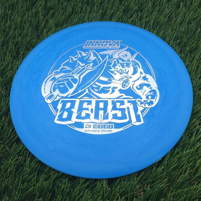 Innova DX Beast with Burst Logo Stock Stamp- 134.68 Blue