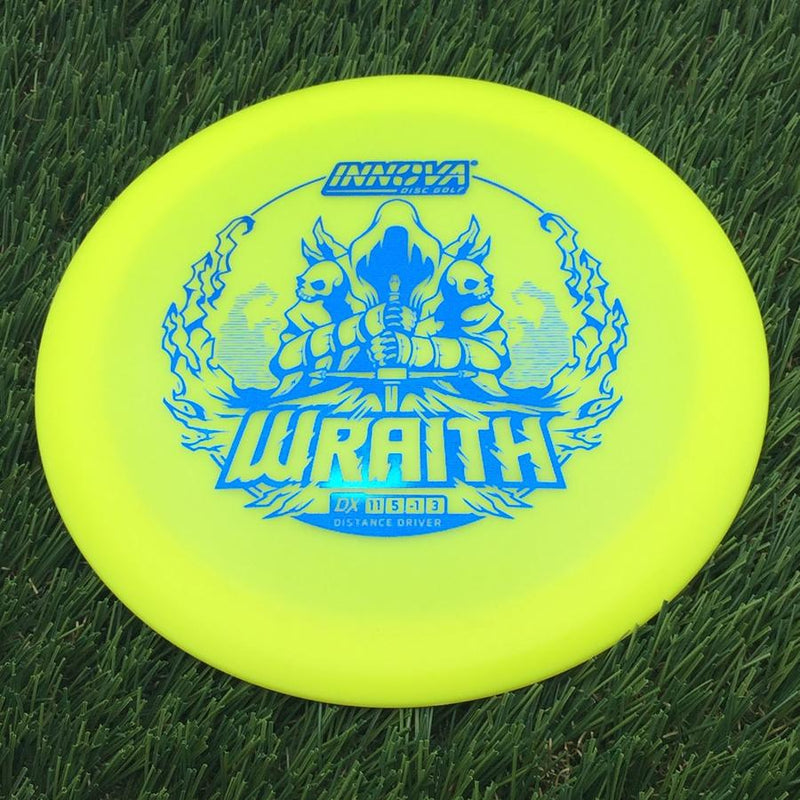 Innova DX Wraith with Burst Logo Stock Stamp- 139.58 Yellow