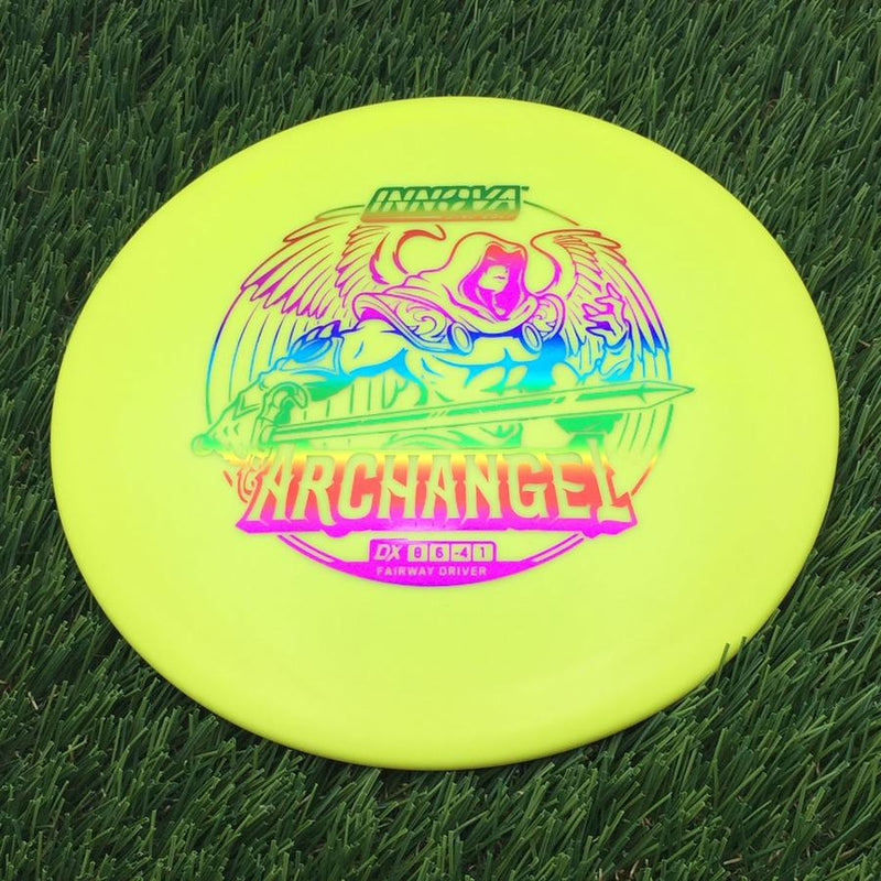 Innova DX Archangel with Burst Logo Stock Stamp- 166.49 Yellow