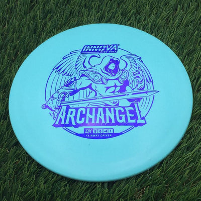 Innova DX Archangel with Burst Logo Stock Stamp- 160.28 Blue