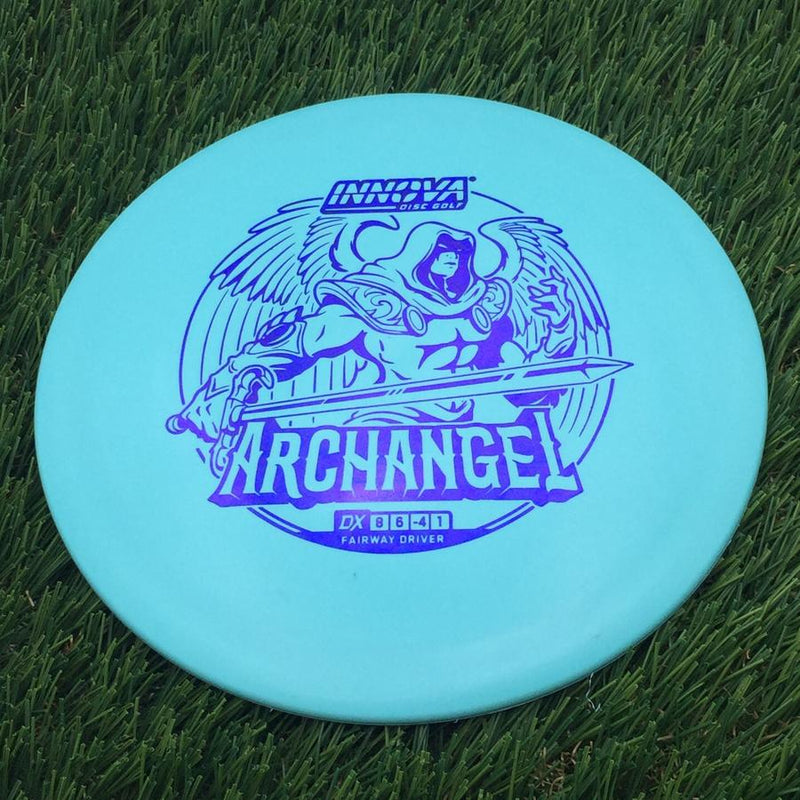 Innova DX Archangel with Burst Logo Stock Stamp- 160.28 Blue