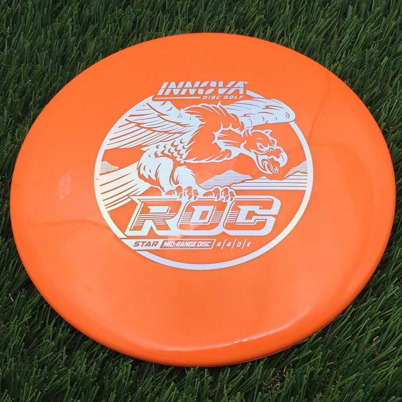 Innova Star Roc with Burst Logo Stock Stamp- 180.65 Orange
