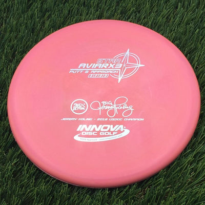 Innova Star AviarX3 with Big Jerm - Jeremy Koling - 2016 USDGC Champion Stamp- 169.49 Pink