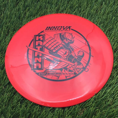Innova Star Katana with Burst Logo Stock Stamp- 169.16 Red