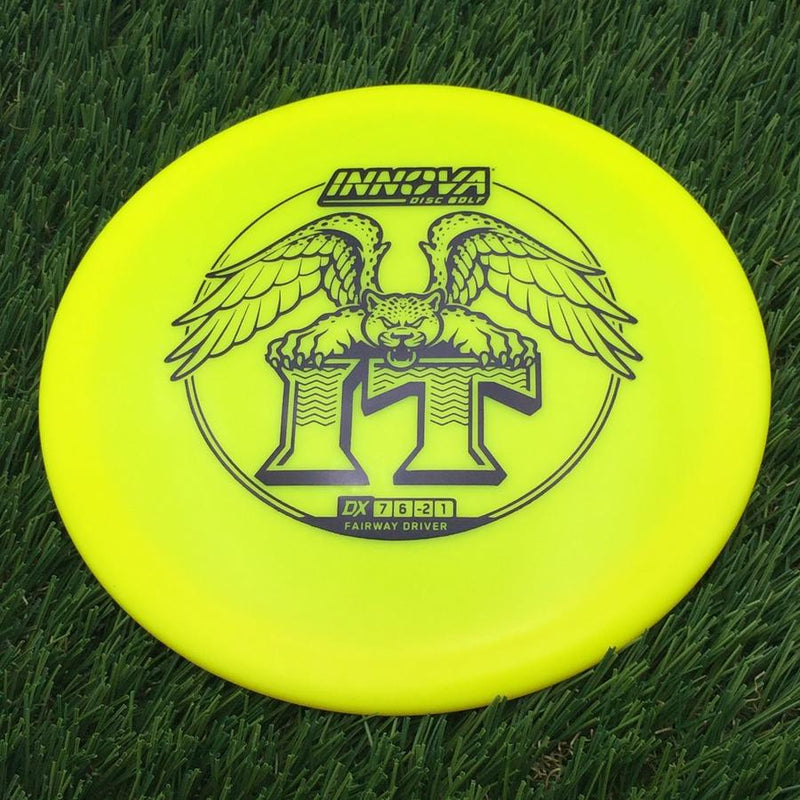Innova DX IT with Burst Logo Stock Stamp- 142.47 Yellow
