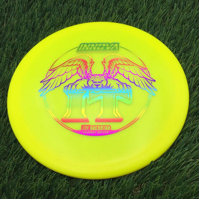 Innova DX IT with Burst Logo Stock Stamp- 143.92 Yellow