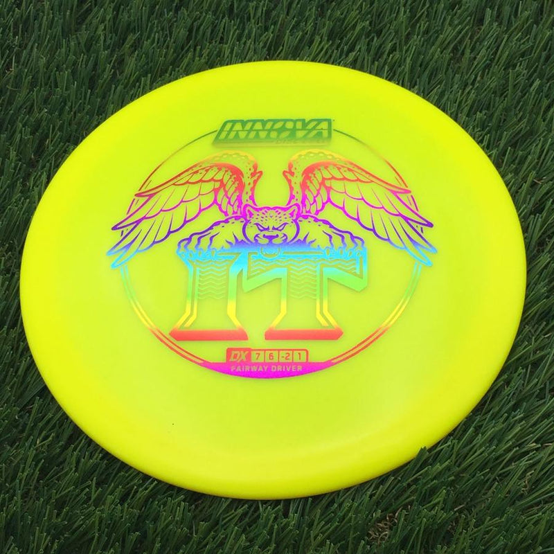 Innova DX IT with Burst Logo Stock Stamp- 143.92 Yellow