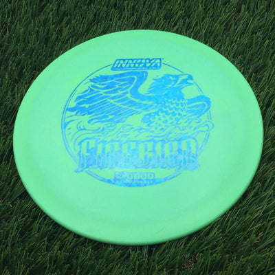 Innova DX Firebird with Burst Logo Stock Stamp- 157.62 Green