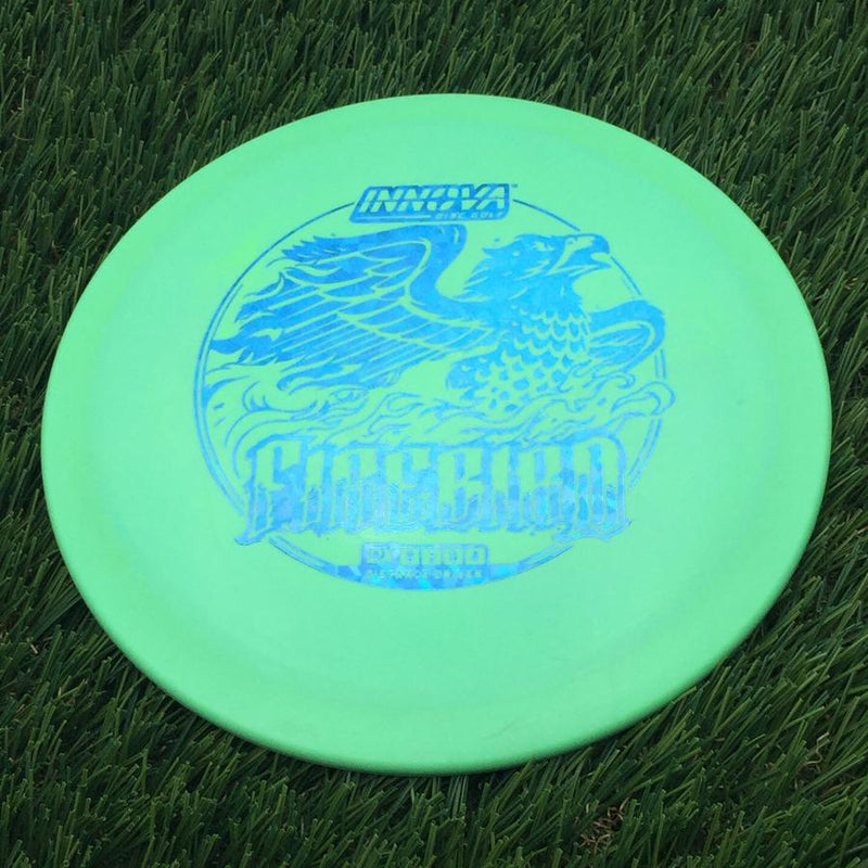 Innova DX Firebird with Burst Logo Stock Stamp- 157.62 Green