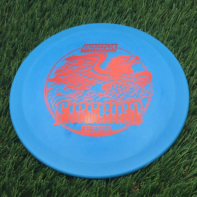 Innova DX Firebird with Burst Logo Stock Stamp- 166.36 Blue