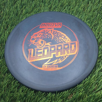 Innova DX Leopard with Burst Logo Stock Stamp- 147.36 Black