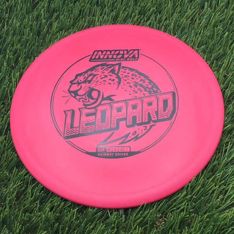 Innova DX Leopard with Burst Logo Stock Stamp- 145.84 Red