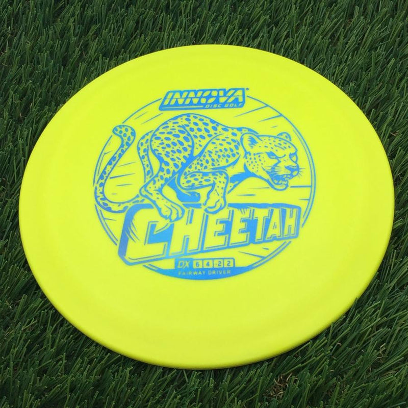 Innova DX Cheetah with Burst Logo Stock Stamp- 170.12 Yellow