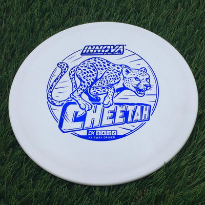 Innova DX Cheetah with Burst Logo Stock Stamp- 136.53 White