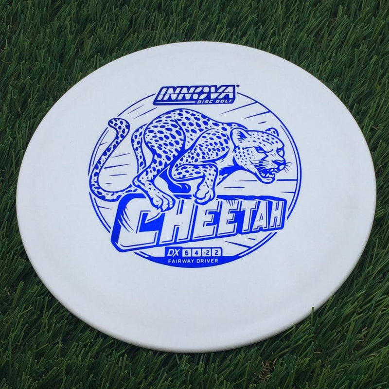 Innova DX Cheetah with Burst Logo Stock Stamp- 136.53 White