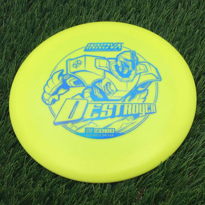 Innova DX Destroyer with Burst Logo Stock Stamp- 170.56 Yellow