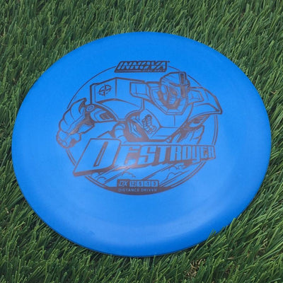 Innova DX Destroyer with Burst Logo Stock Stamp- 172.19 Blue