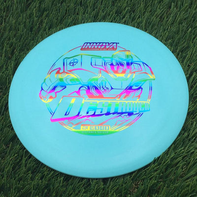 Innova DX Destroyer with Burst Logo Stock Stamp- 172.38 Blue