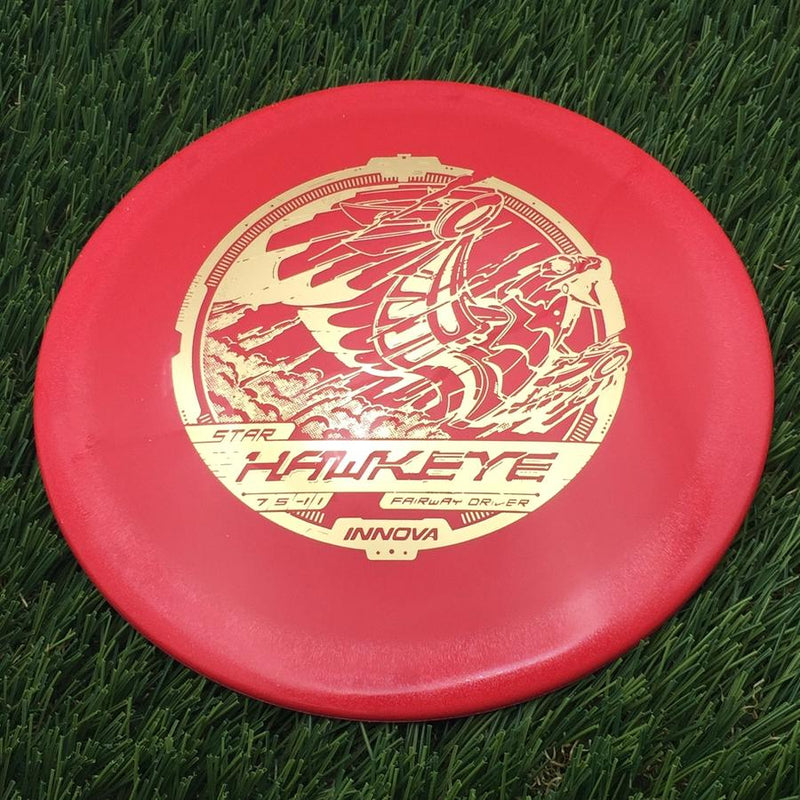 Innova Gstar Hawkeye with Burst Logo Stock Stamp- 149.1 Red