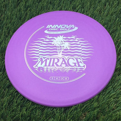 Innova DX Mirage with Palm Trees Stock Stamp- 143 Purple