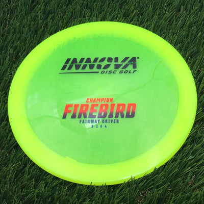 Innova Champion Firebird with Burst Logo Stock Stamp- 174.4 Yellow