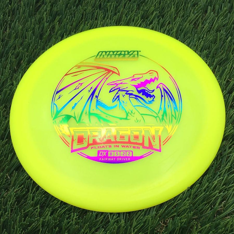 Innova DX Dragon with Burst Logo Stock Stamp- 160.99 Yellow