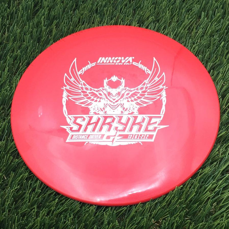 Innova Gstar Shryke with Burst Logo Stock Stamp- 174.4 Red