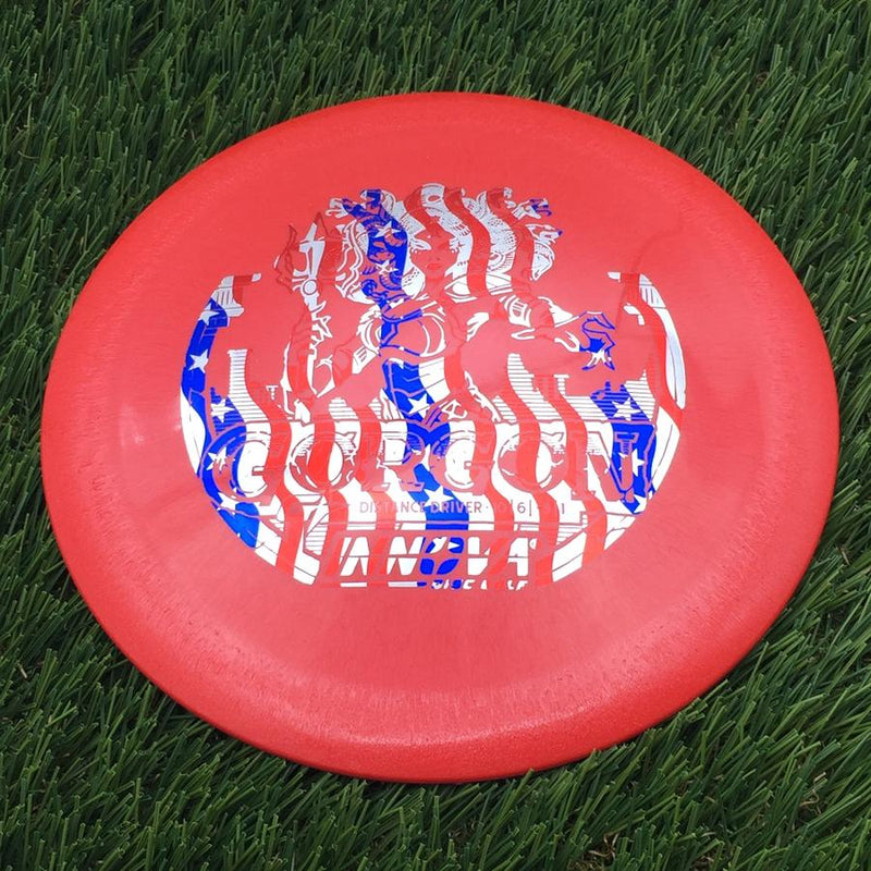 Innova Gstar Gorgon with Burst Logo Stock Stamp- 173.87 Red