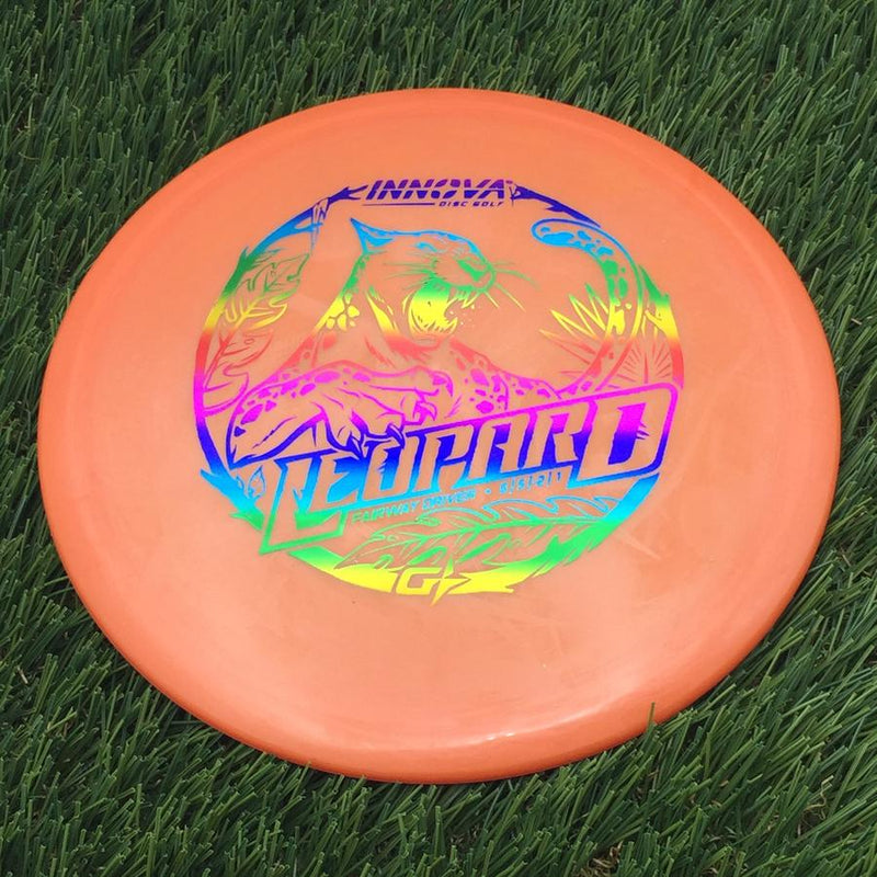 Innova Gstar Leopard with Burst Logo Stock Stamp- 174.87 Orange