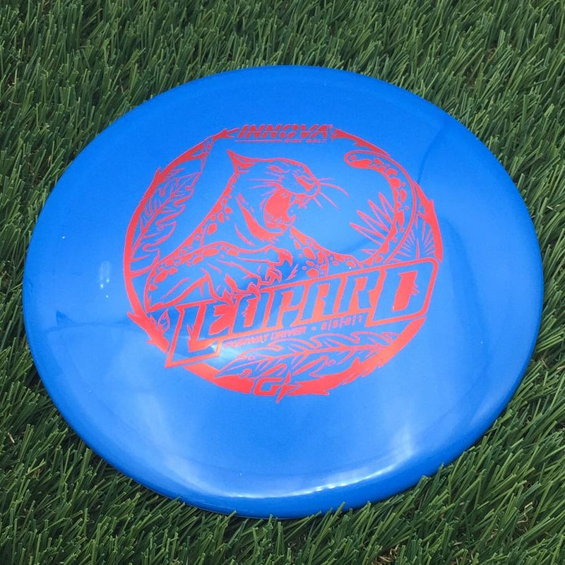 Innova Gstar Leopard with Burst Logo Stock Stamp- 172.9 Blue