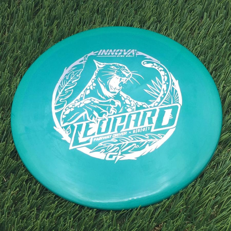 Innova Gstar Leopard with Burst Logo Stock Stamp- 162.77 Green