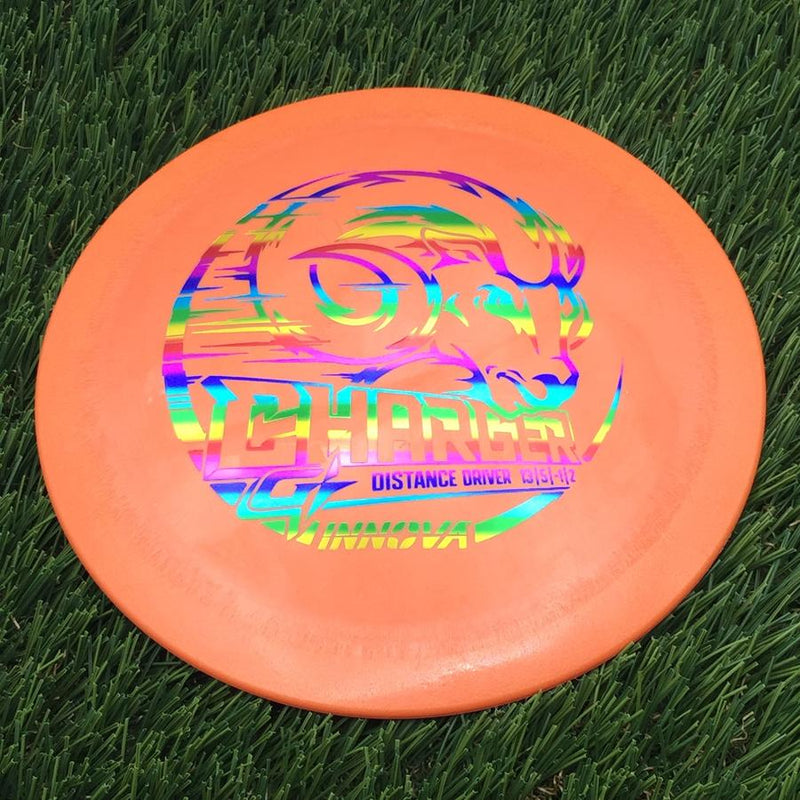 Innova Gstar Charger with Burst Logo Stock Stamp- 165.26 Orange