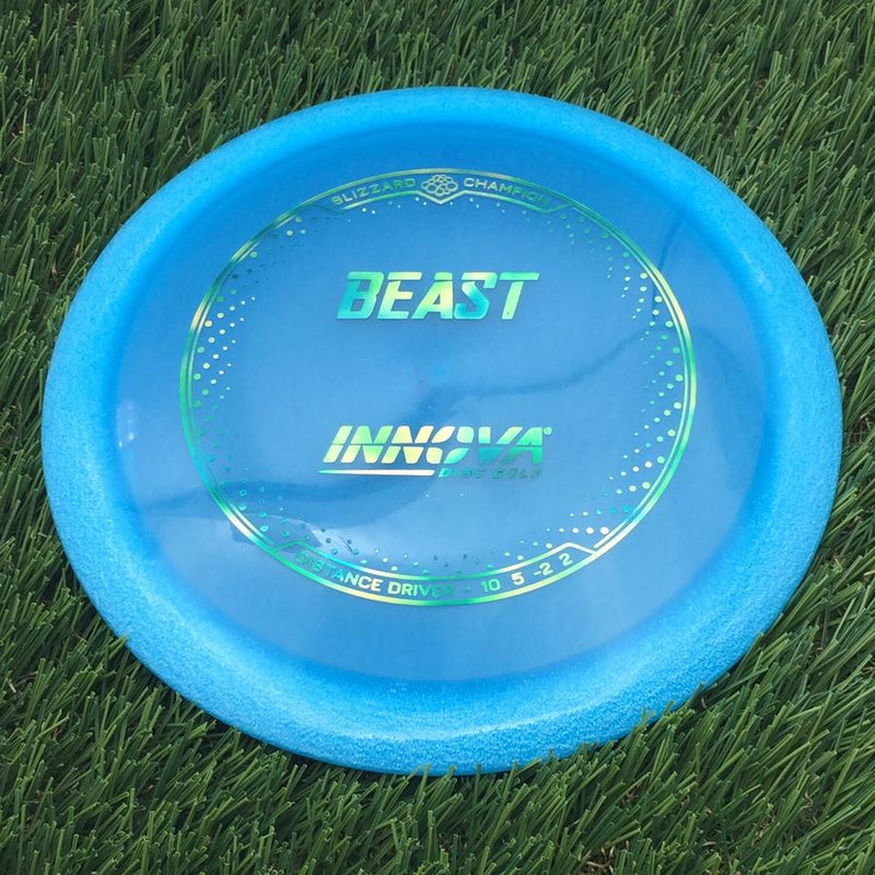 Innova Champion Blizzard Beast with Burst Logo Stock Stamp- 138.29 Blue