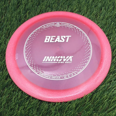 Innova Champion Blizzard Beast with Burst Logo Stock Stamp- 138.53 Red