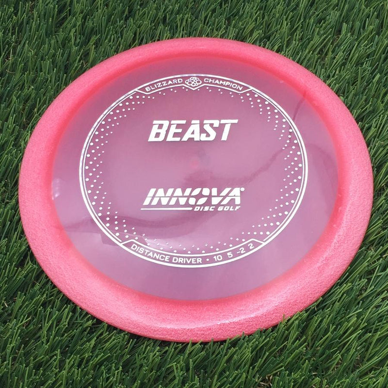 Innova Champion Blizzard Beast with Burst Logo Stock Stamp- 138.53 Red